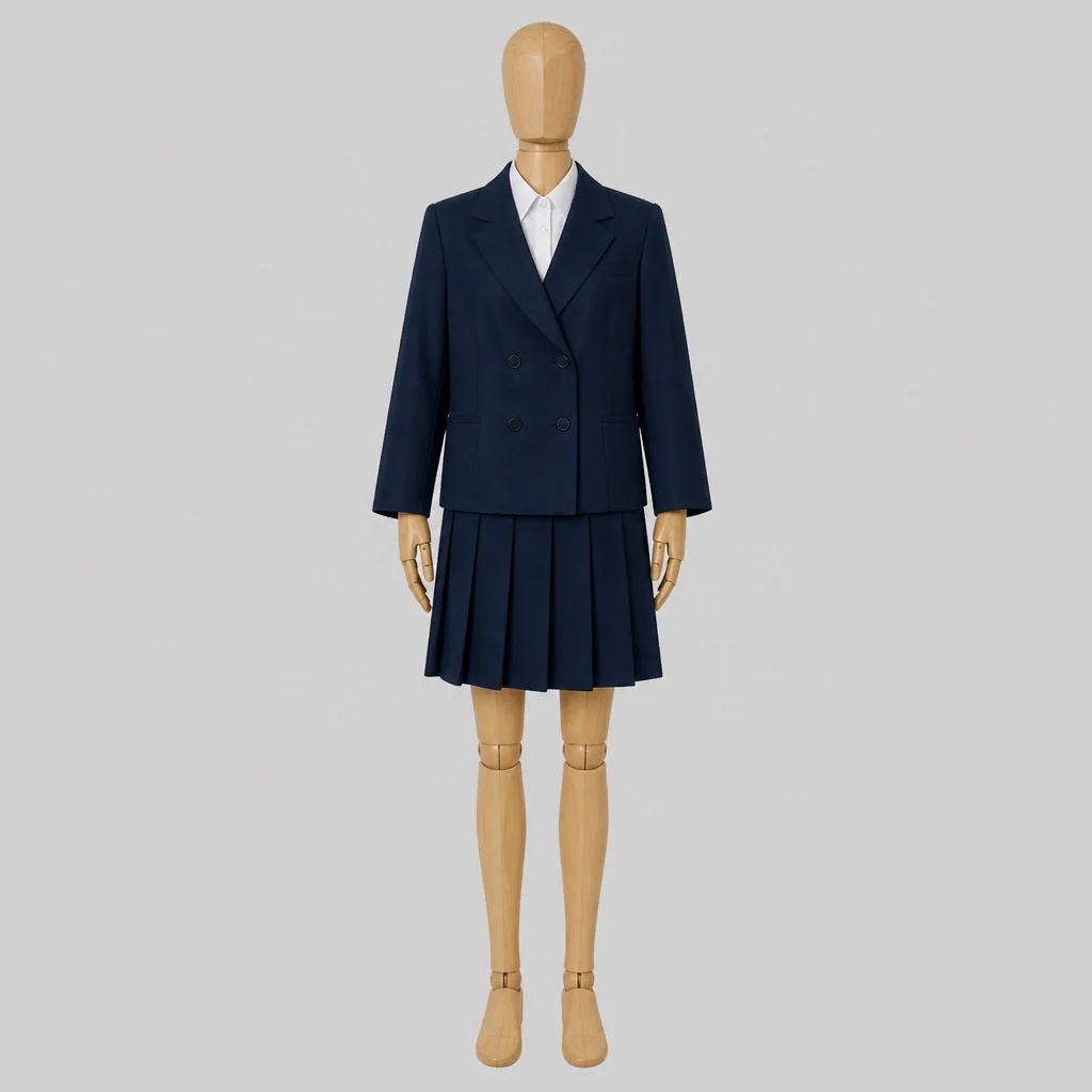 尼崎北高校の女子の制服のイメージ