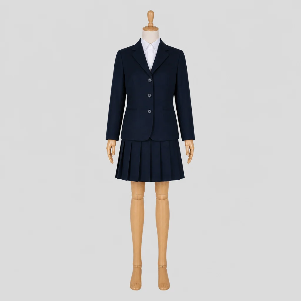 鳴尾高校の女子の制服のイメージ