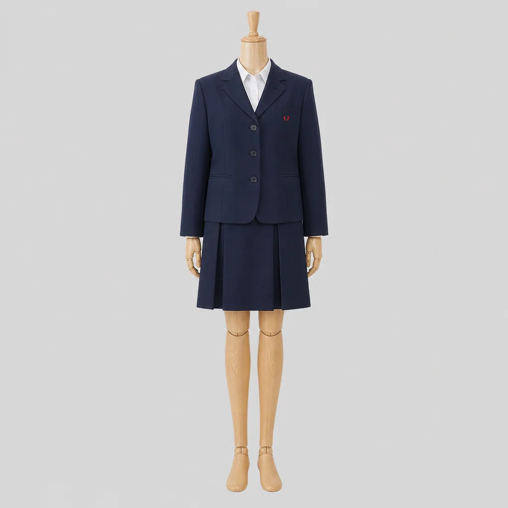 加古川西高校の女子の制服のイメージ