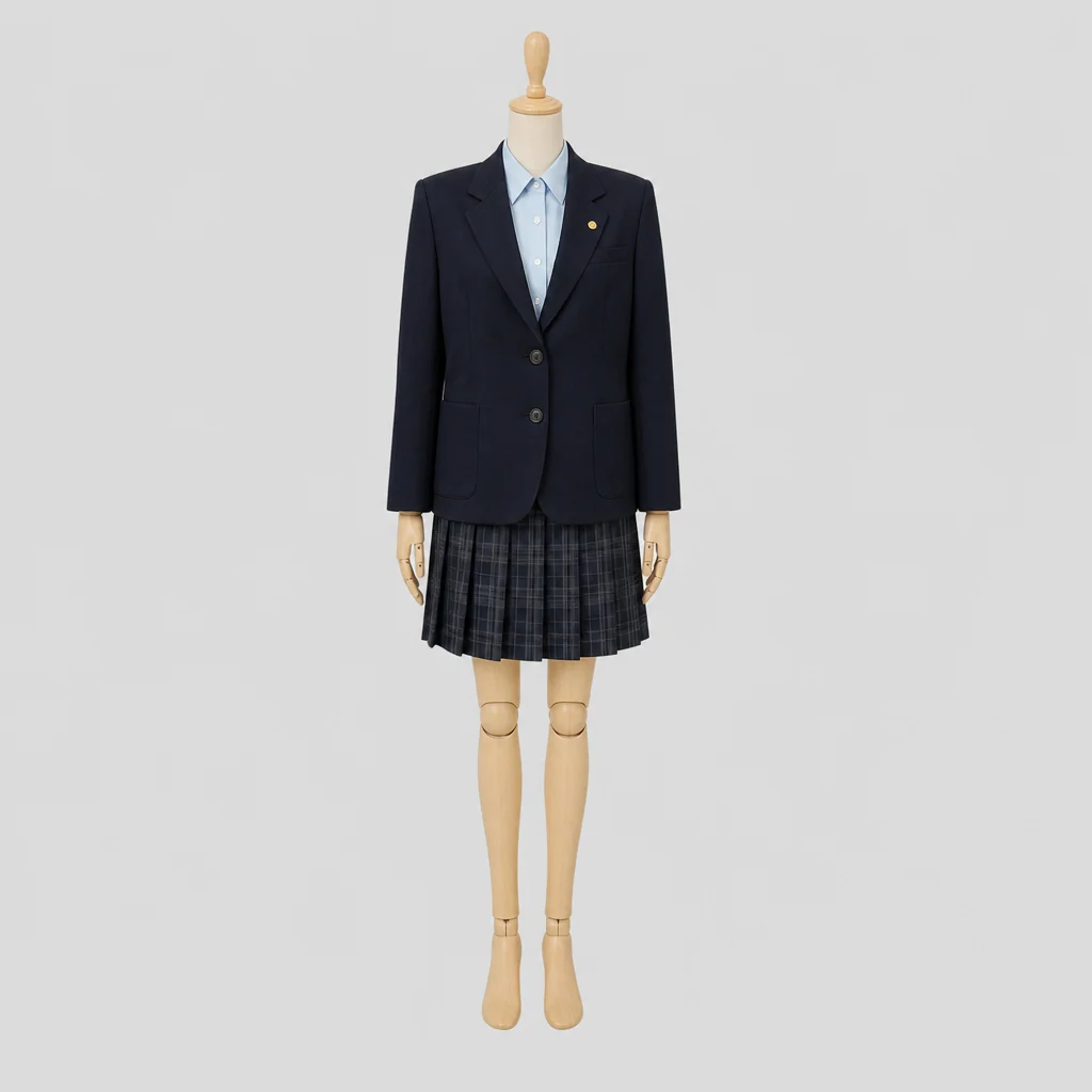 宝塚高校の女子の制服のイメージ
