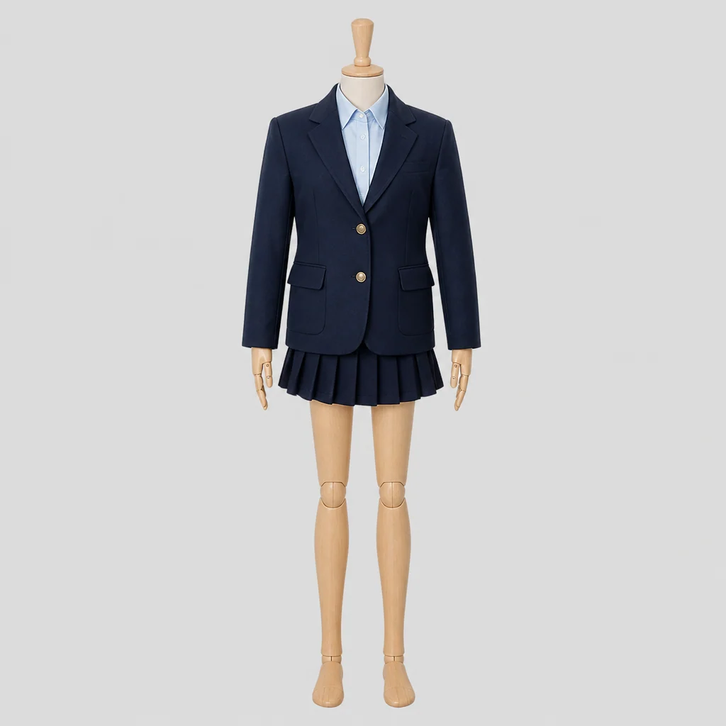 三木高校の女子の制服のイメージ