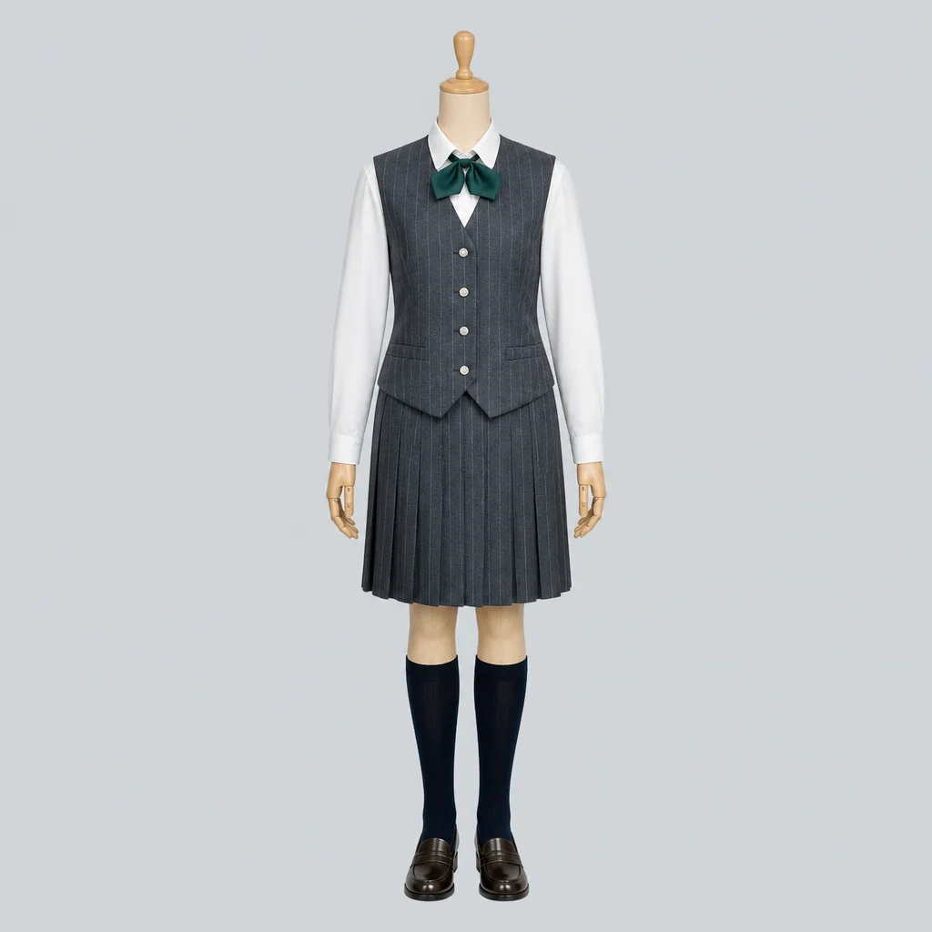 錦城高校の女子の制服のイメージ