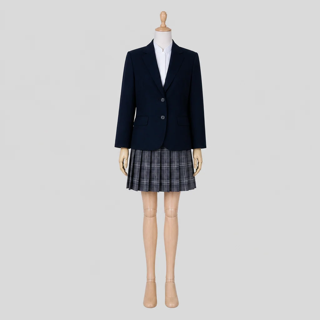 松陽高校の女子の制服のイメージ
