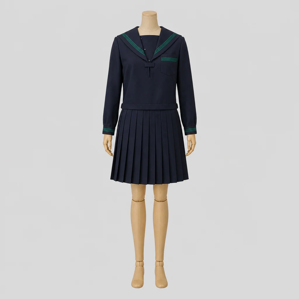 上郡高校の女子の制服のイメージ