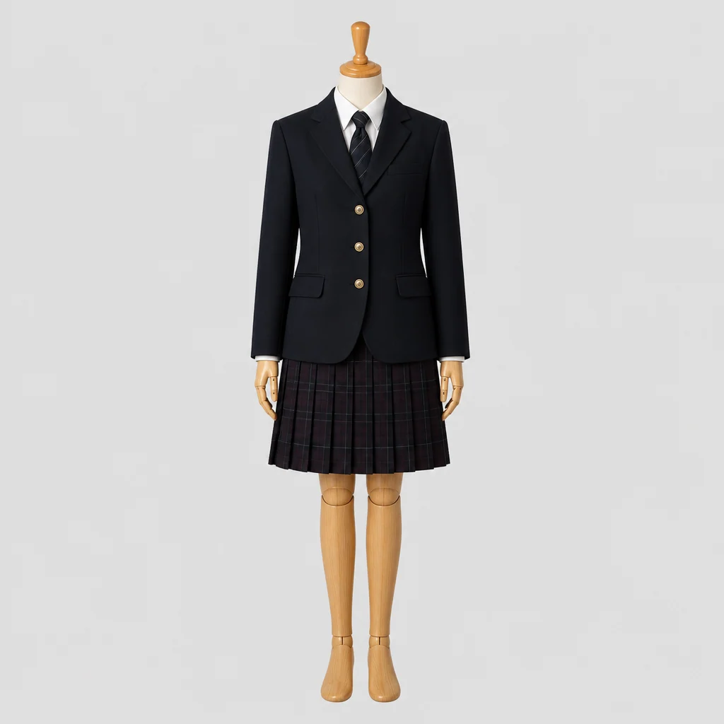 明石北高校の制服のイメージ