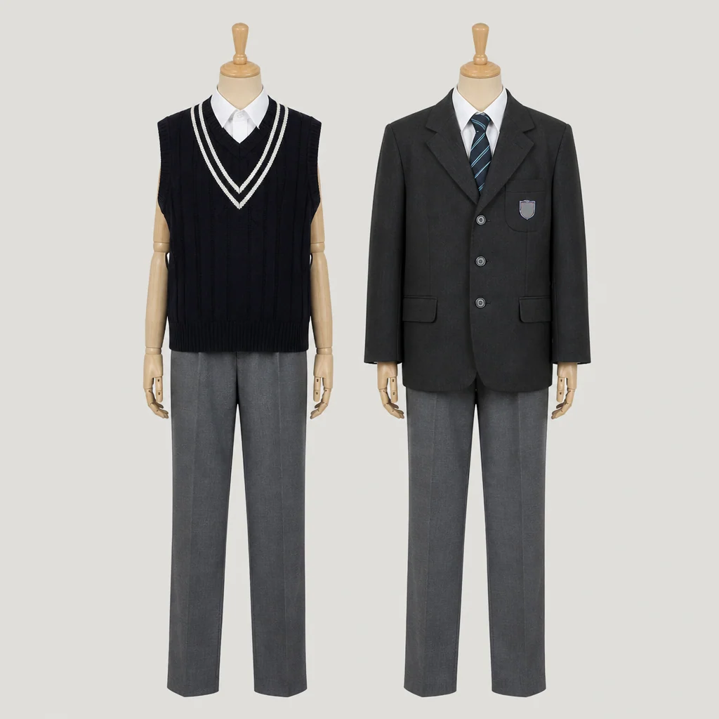 三木東高校の男子の制服のイメージ