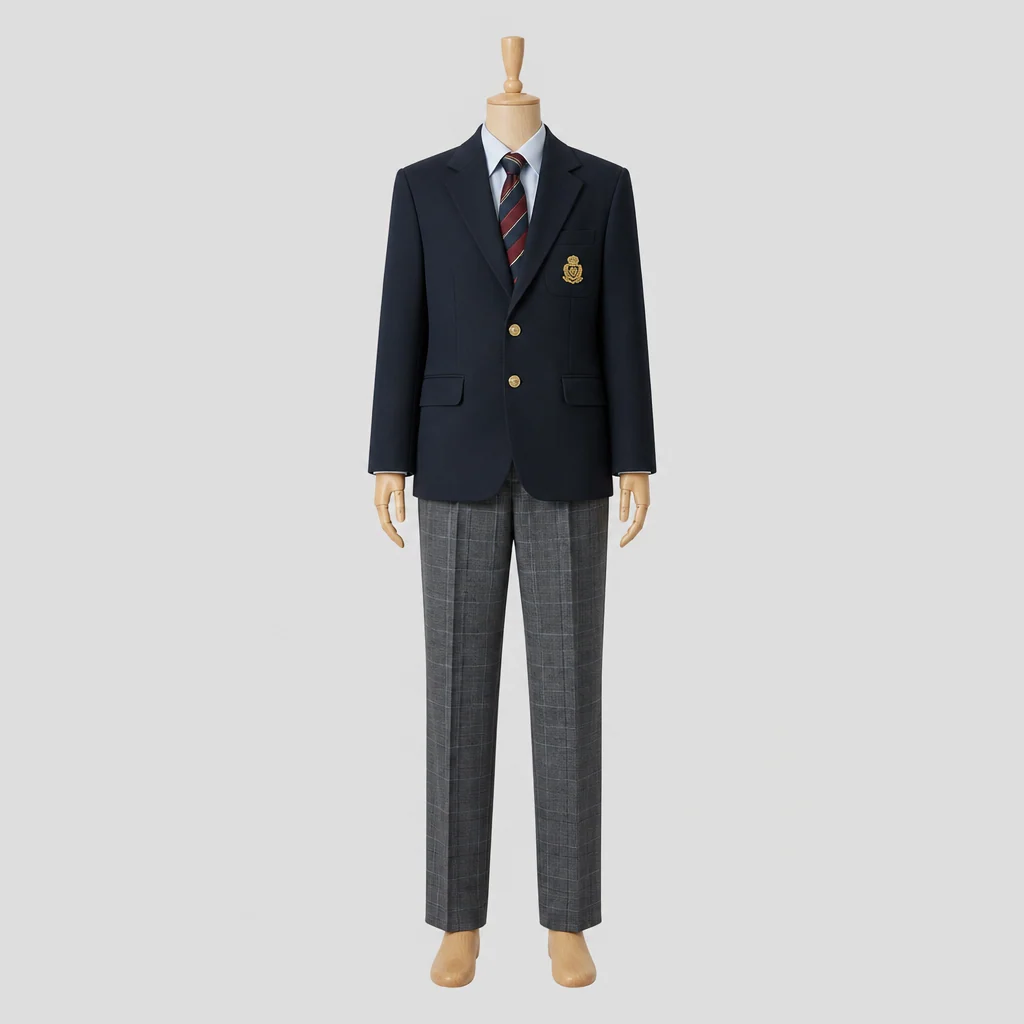 播磨南高校の男子の制服のイメージ