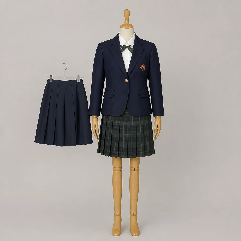 明石商業高校の制服のイメージ