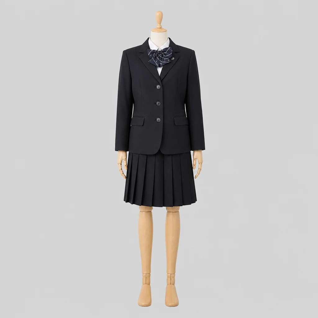 六甲アイランド高校の女子の制服のイメージ
