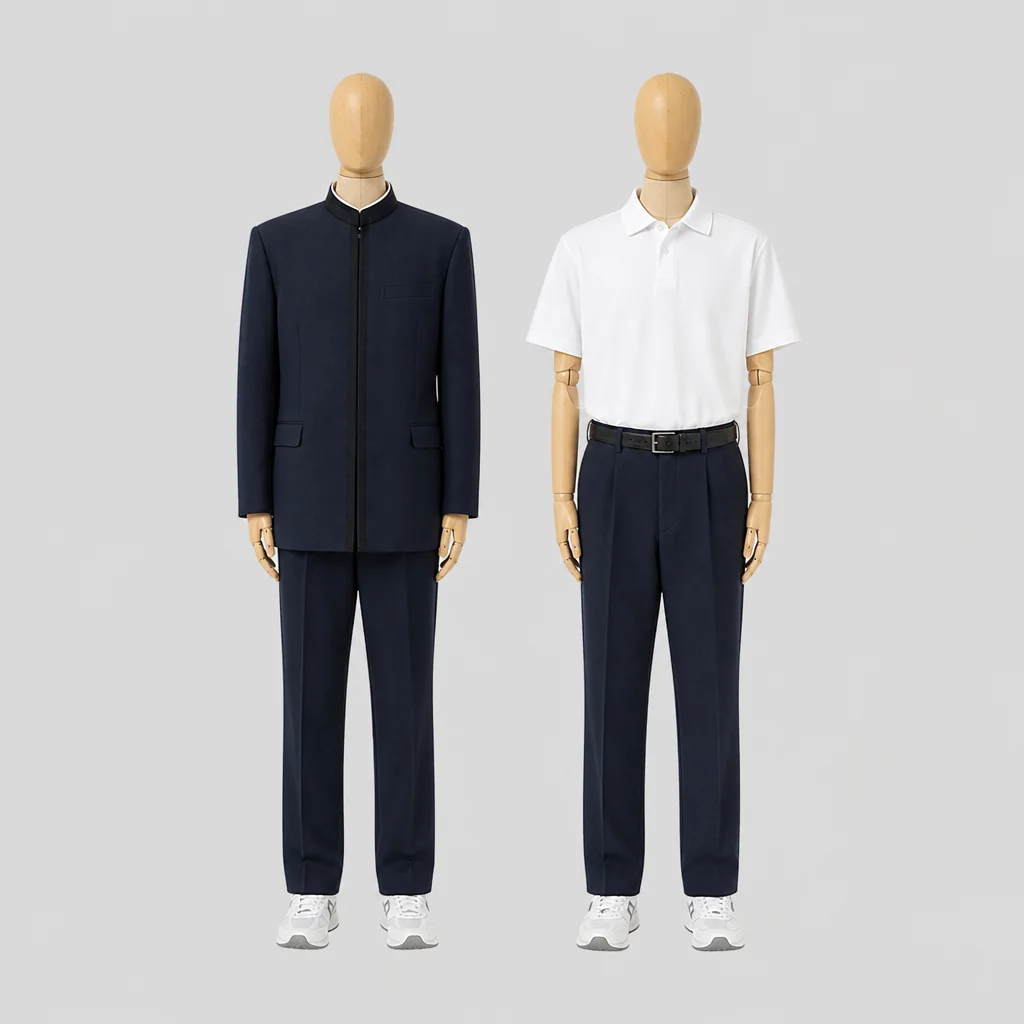 六甲学院高校の制服のイメージ