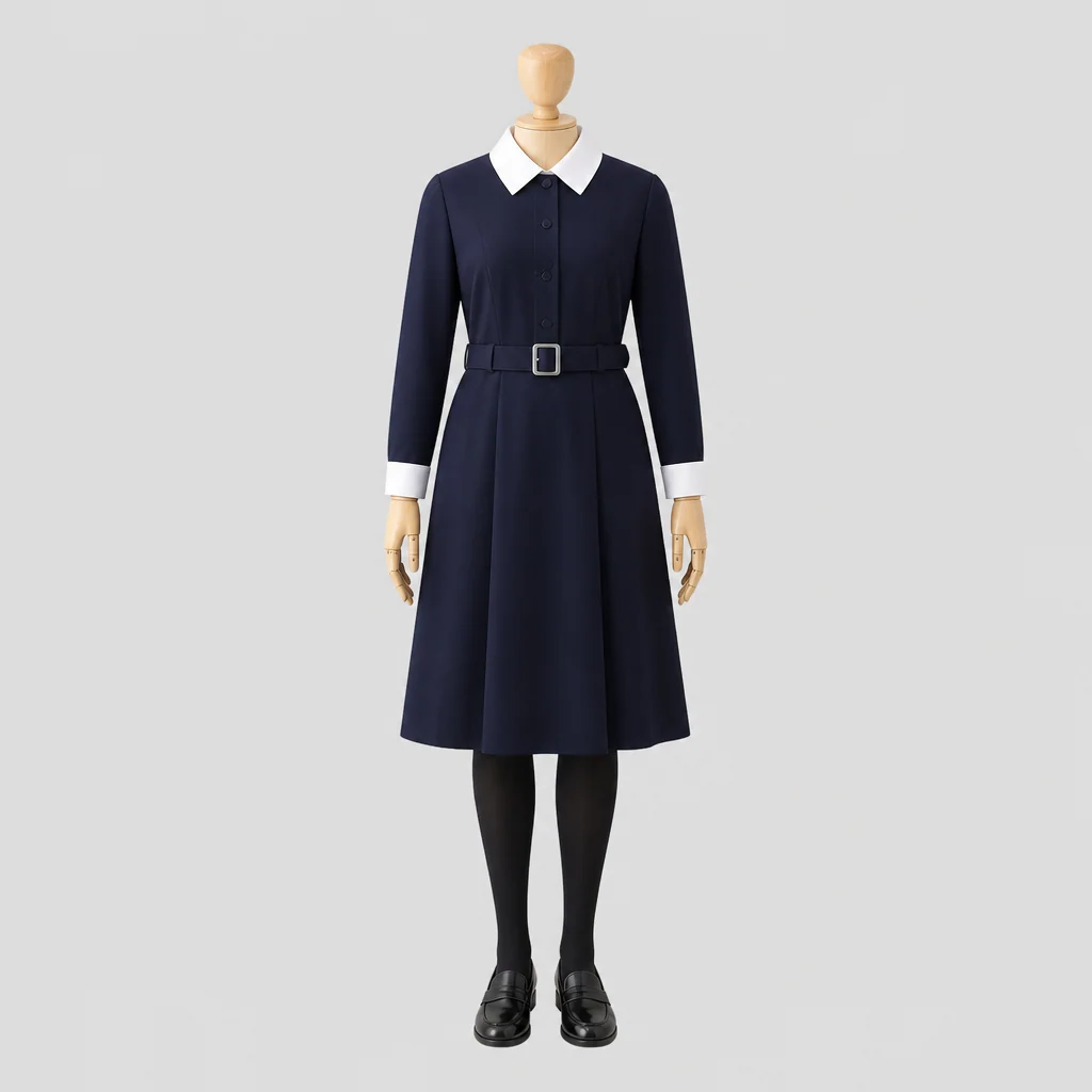 松蔭高校の女子の制服のイメージ