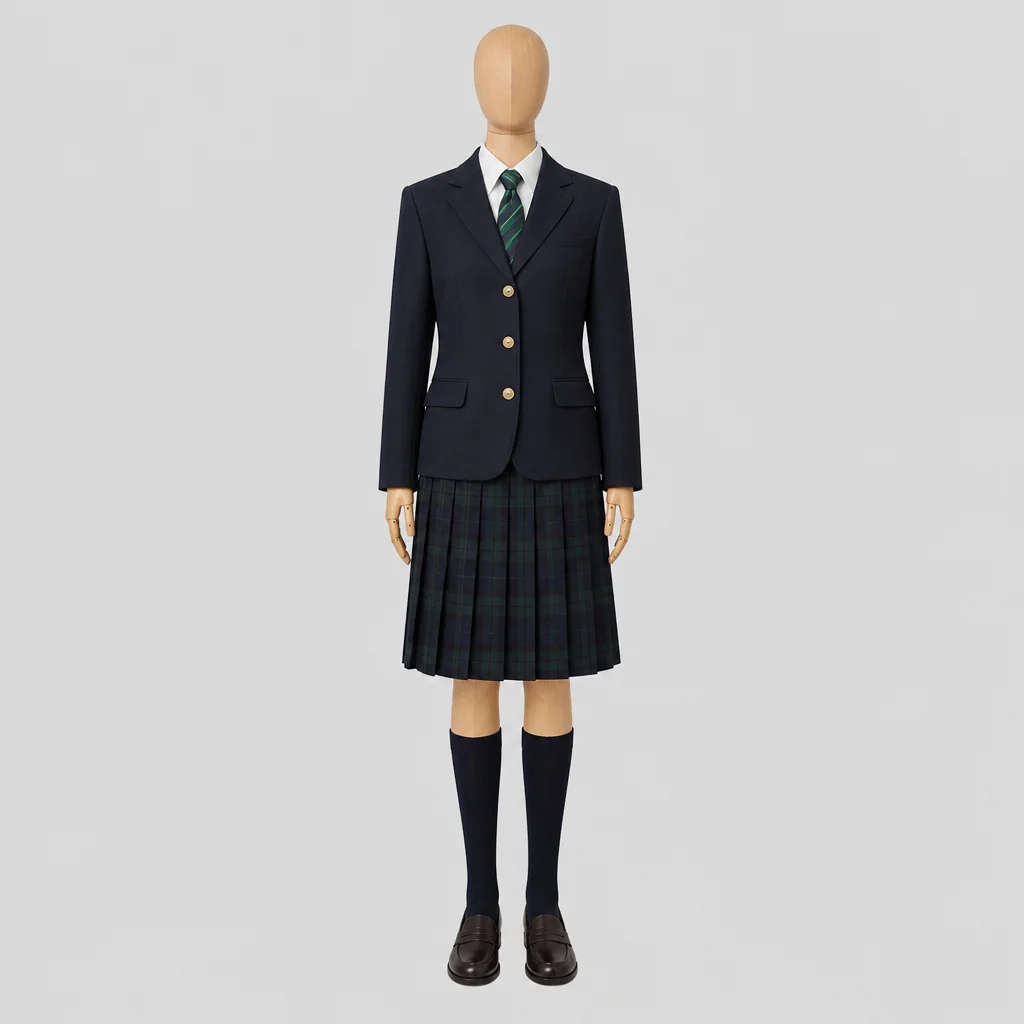 親和女子高校の女子の制服のイメージ
