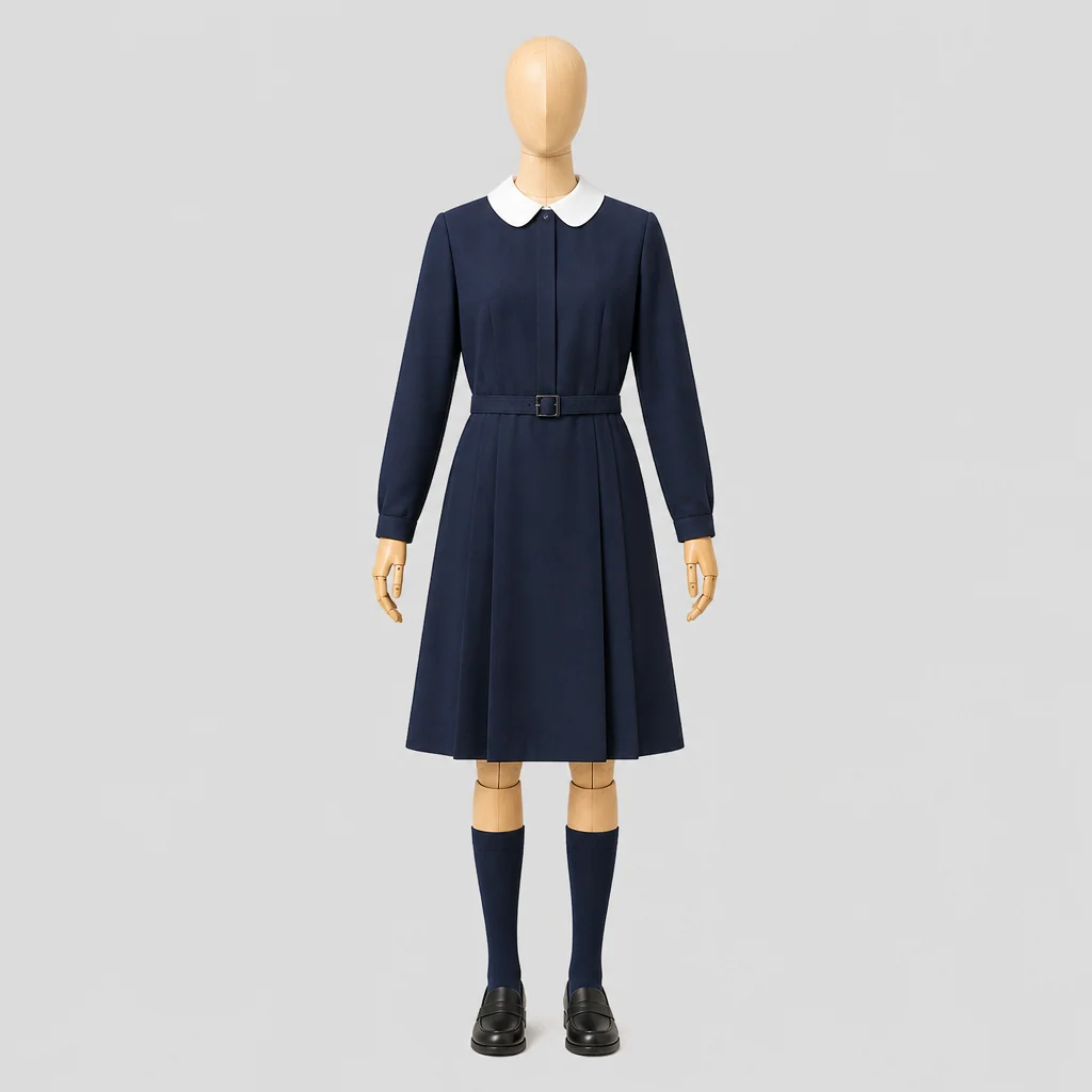愛徳学園高校の制服のイメージ