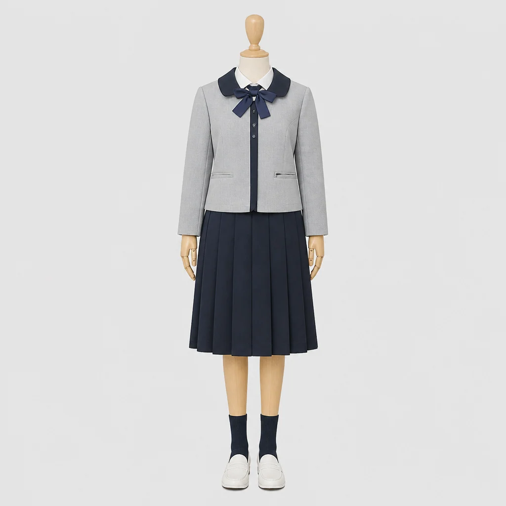 賢明女子学院高校の女子の制服のイメージ