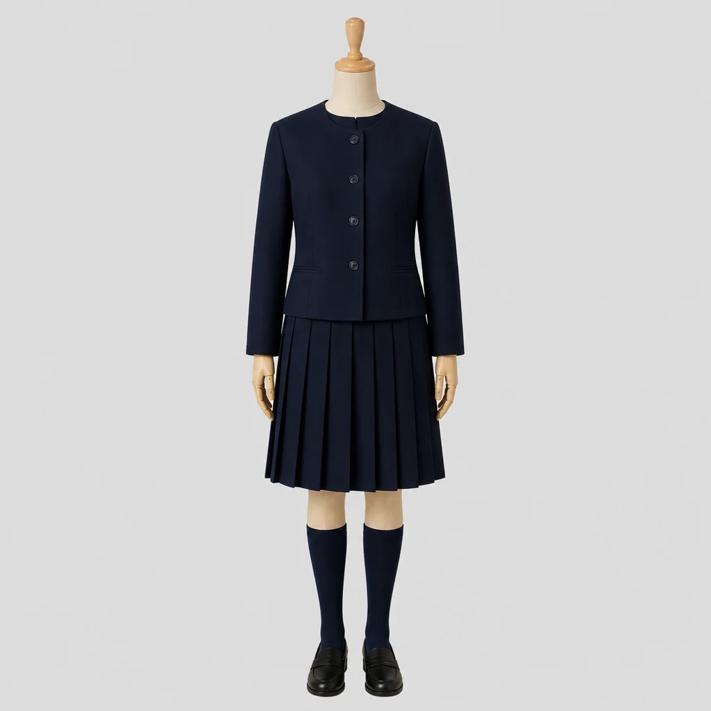 東洋大学附属姫路高校の女子の制服のイメージ