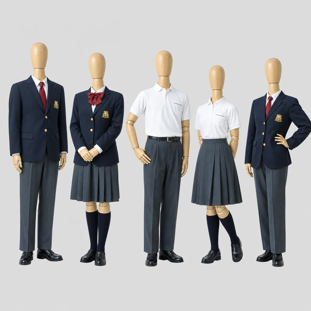 関西学院高等部の制服のイメージ