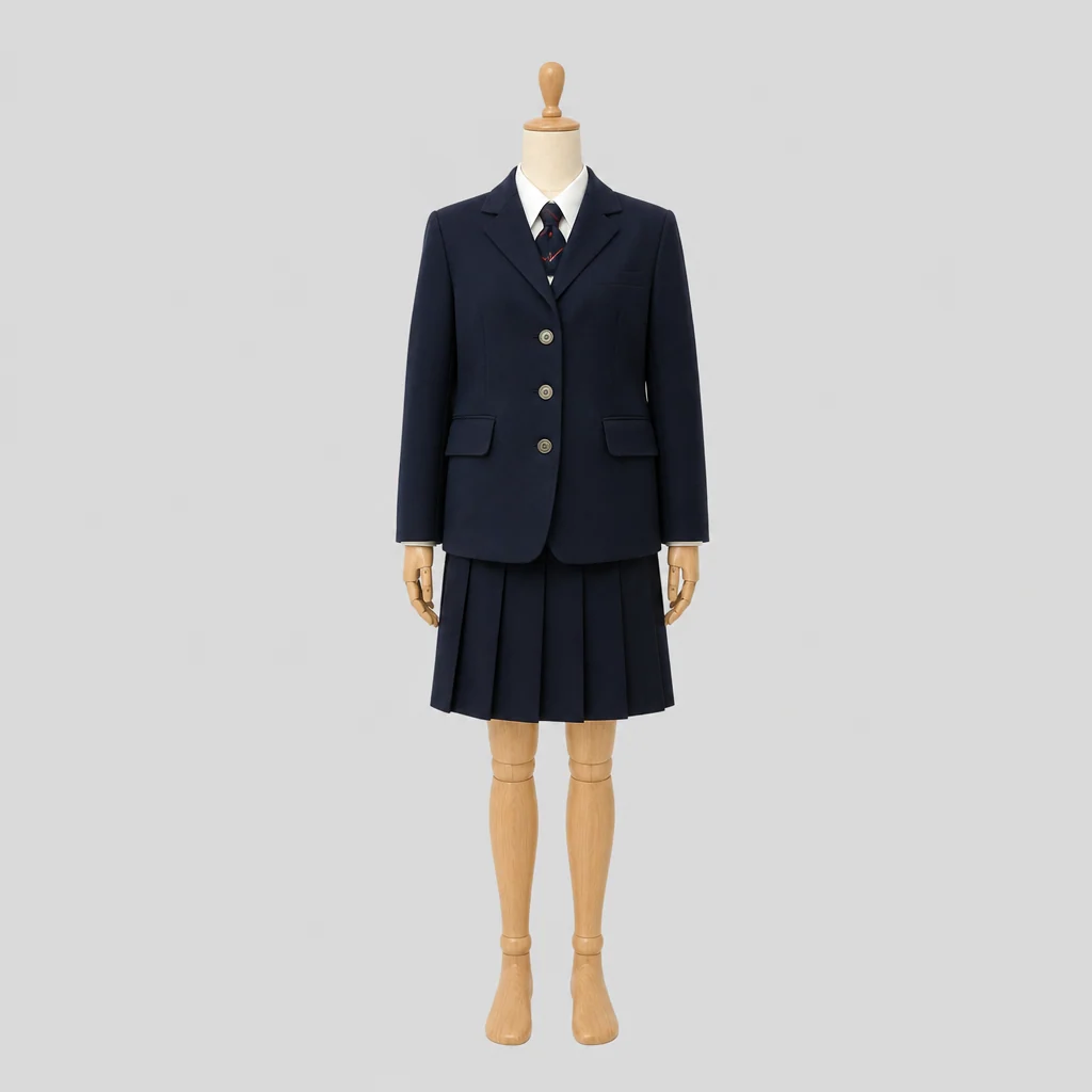 三田松聖高校の女子の制服のイメージ