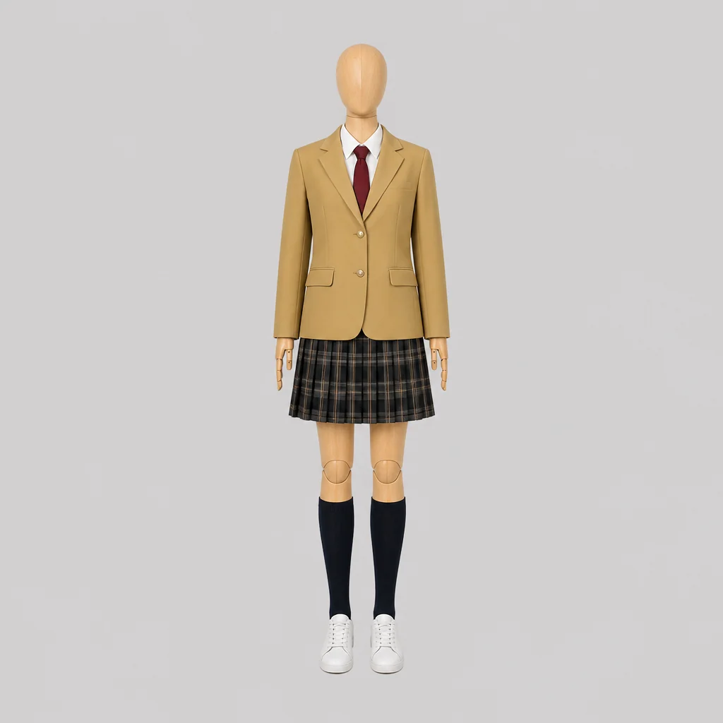 神戸国際高校の女子の制服のイメージ