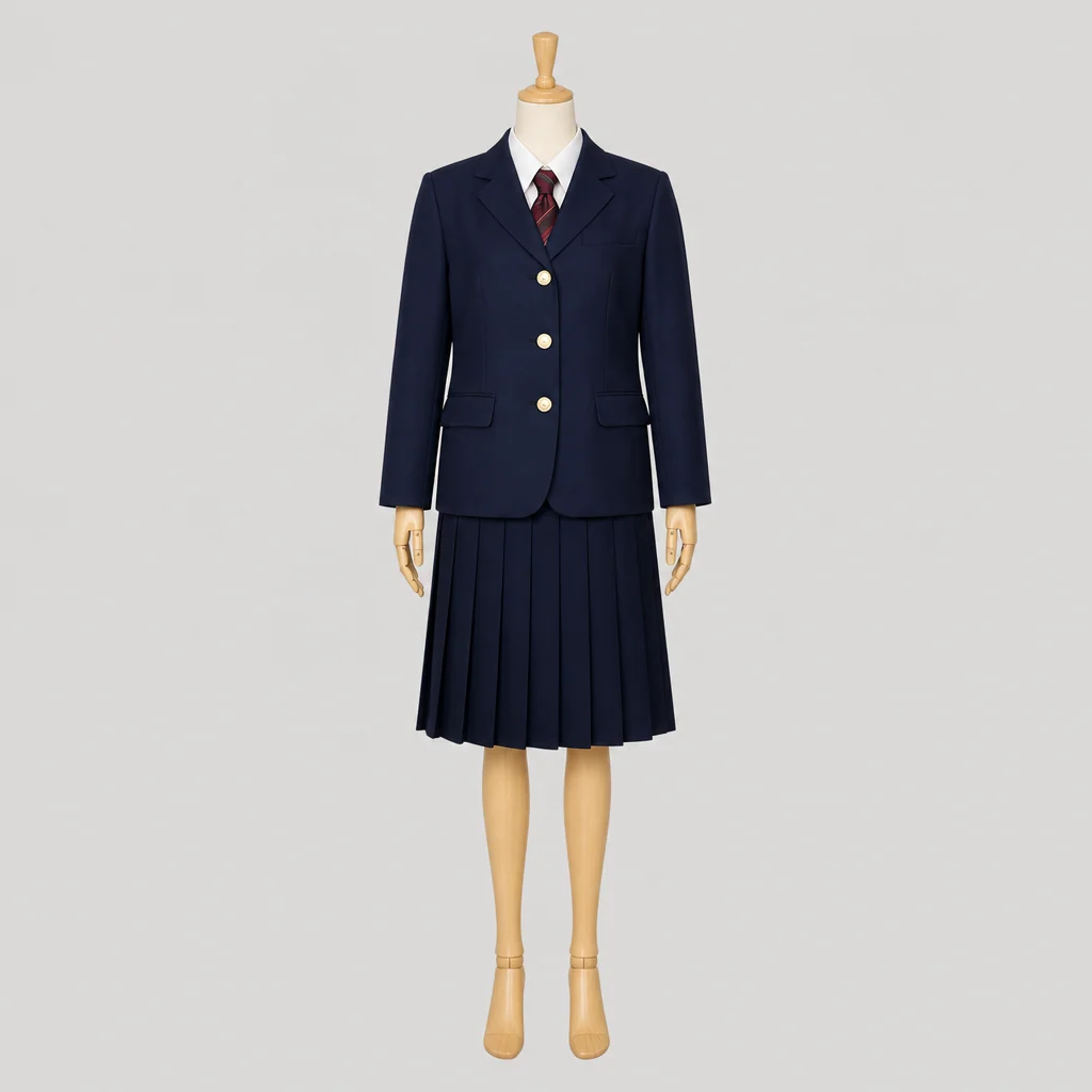 二階堂高校の女子の制服のイメージ