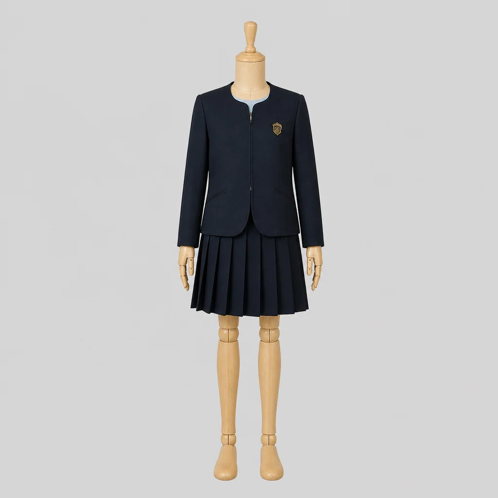 高取国際高校の女子の制服のイメージ