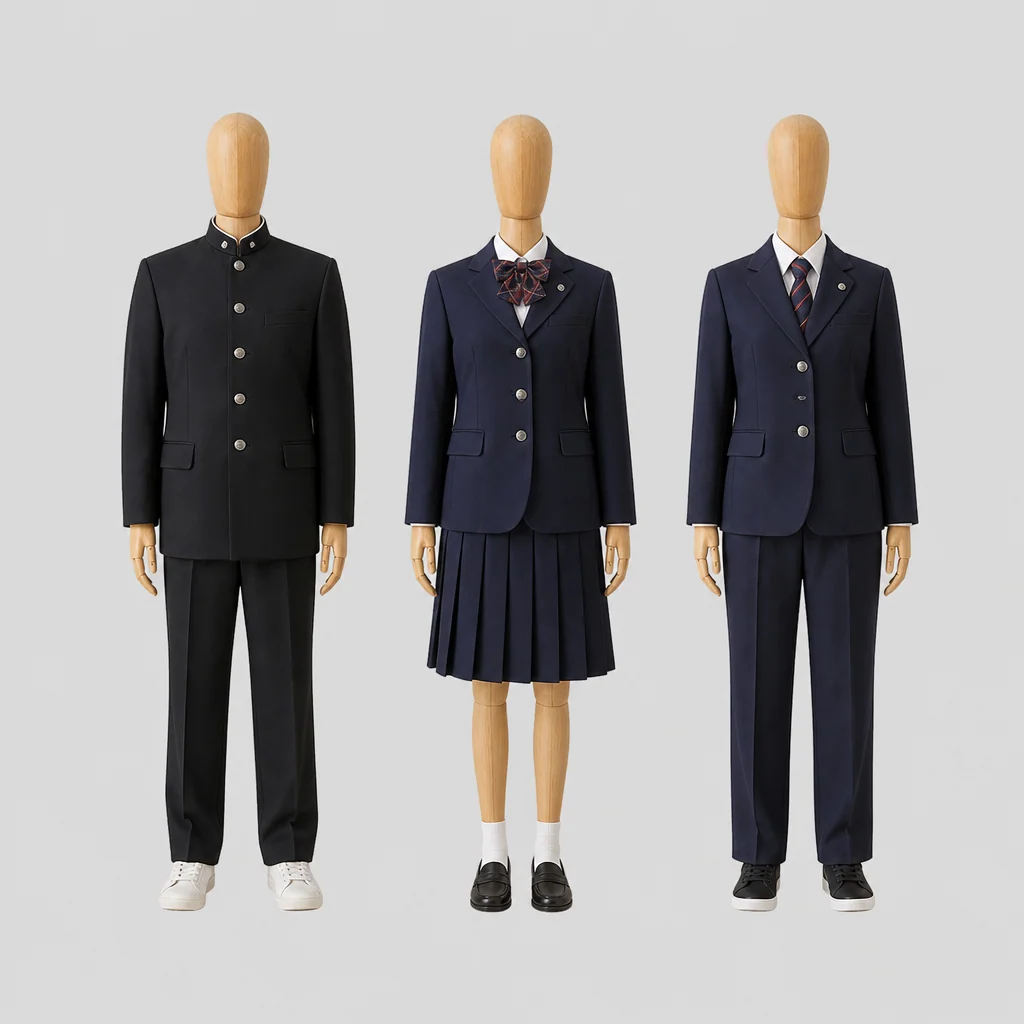 畝傍高校の制服のイメージ
