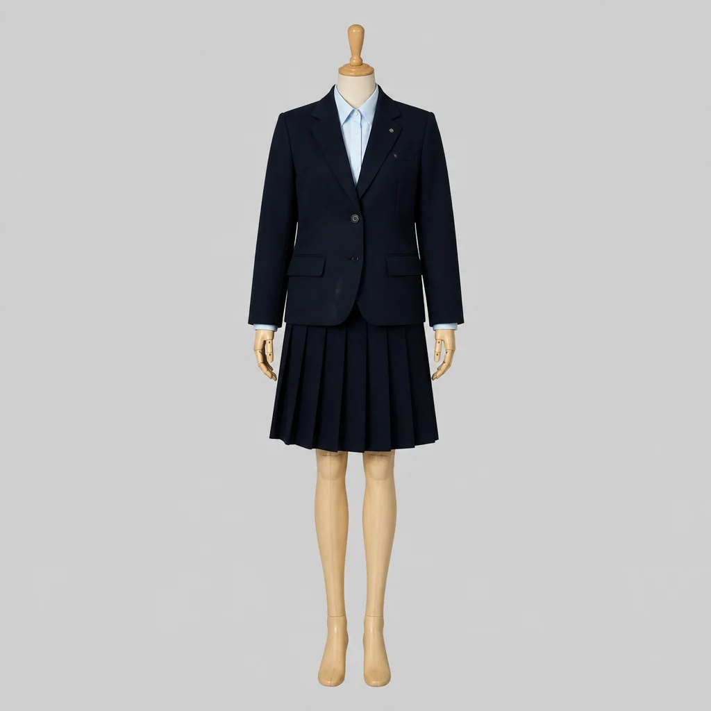 育英西高校の制服のイメージ