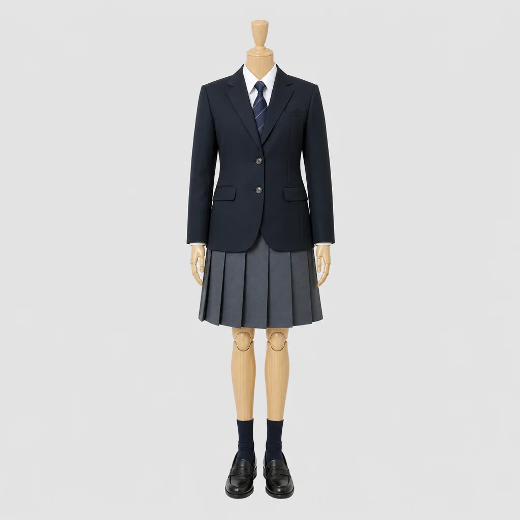 西大和学園高校の制服のイメージ