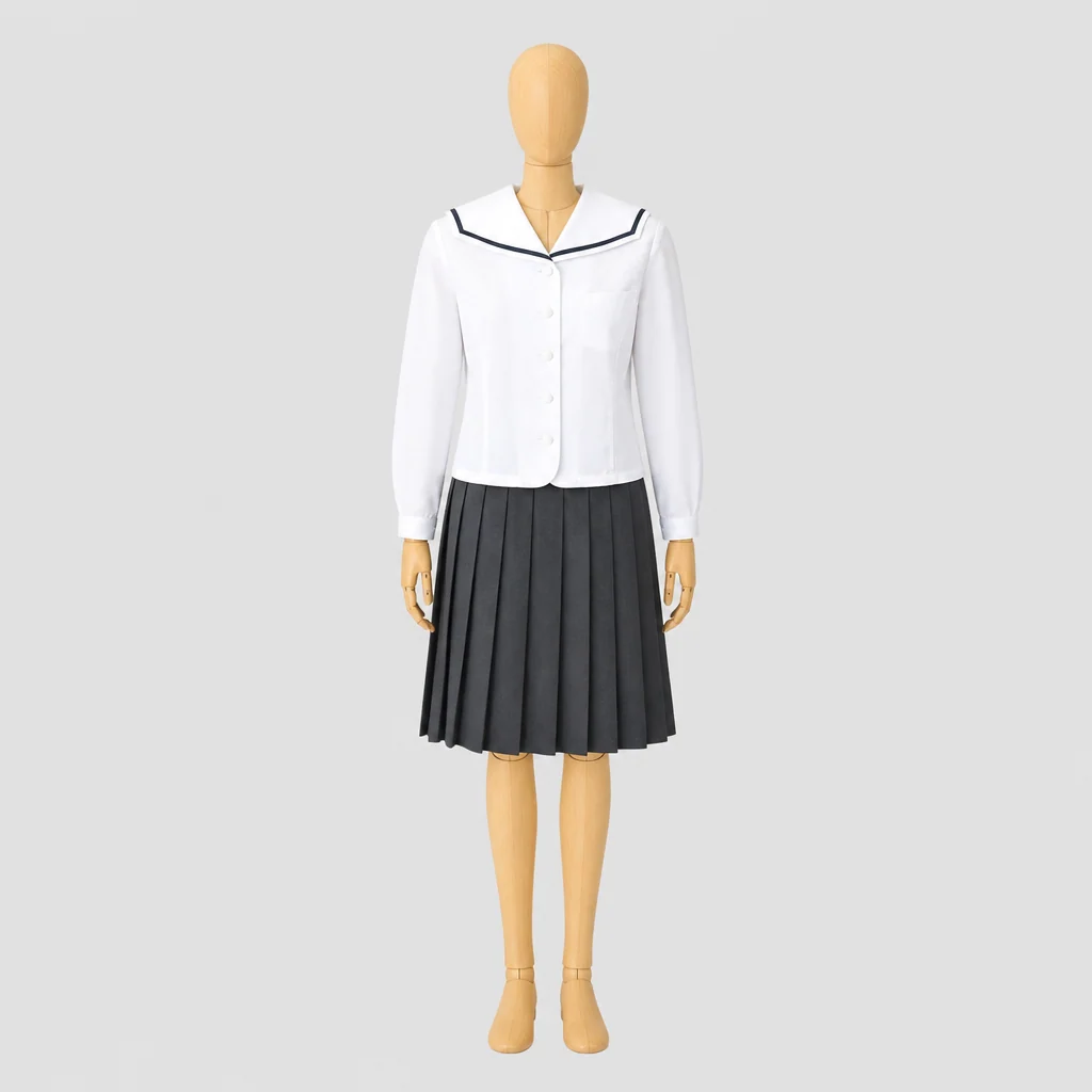 和歌山北高校の制服のイメージ