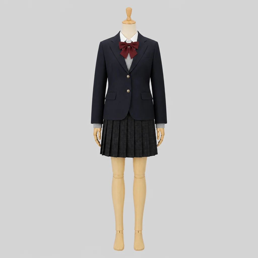 熊野高校の制服のイメージ