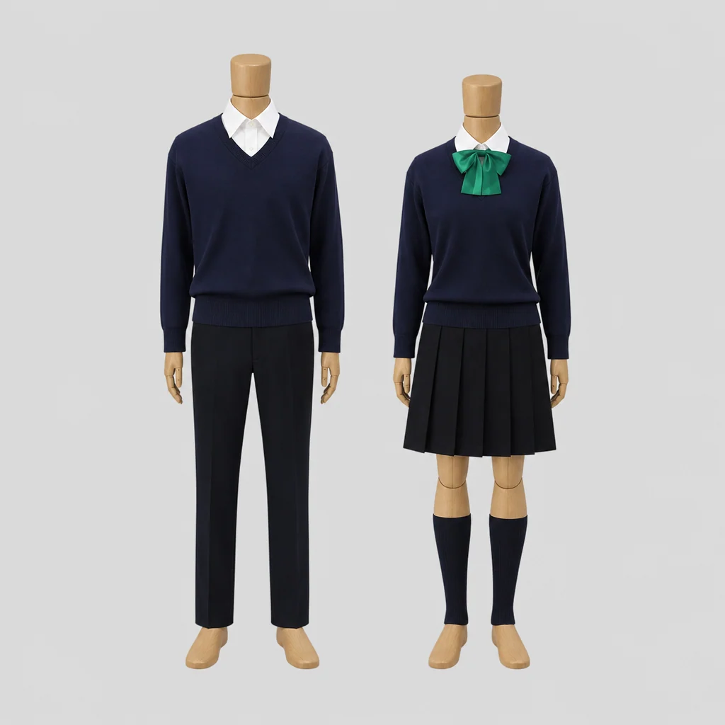 慶風高校の制服のイメージ