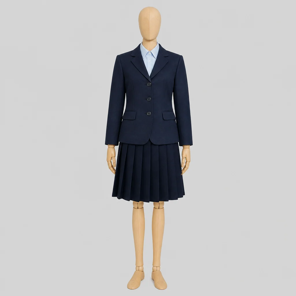 八頭高校の女子の制服のイメージ