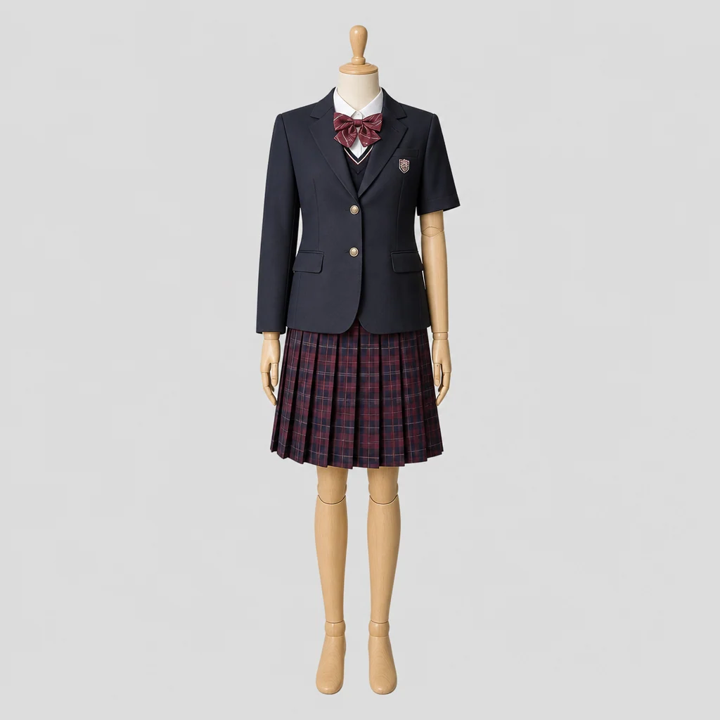 鳥取敬愛高校の制服のイメージ