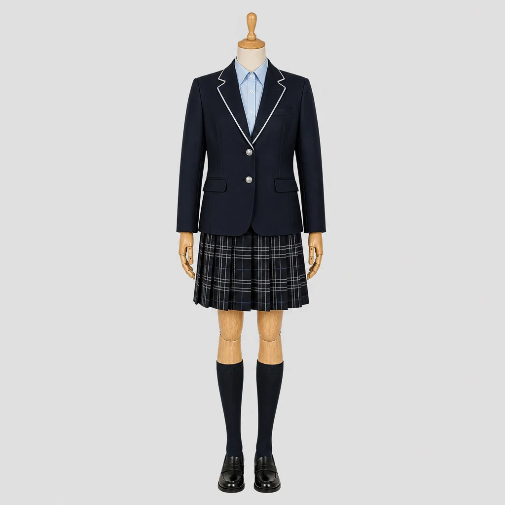 米子松蔭高校の女子の制服のイメージ