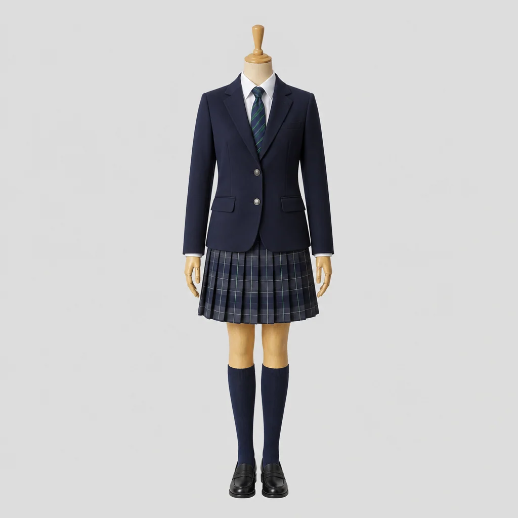 湯梨浜学園高校の制服のイメージ