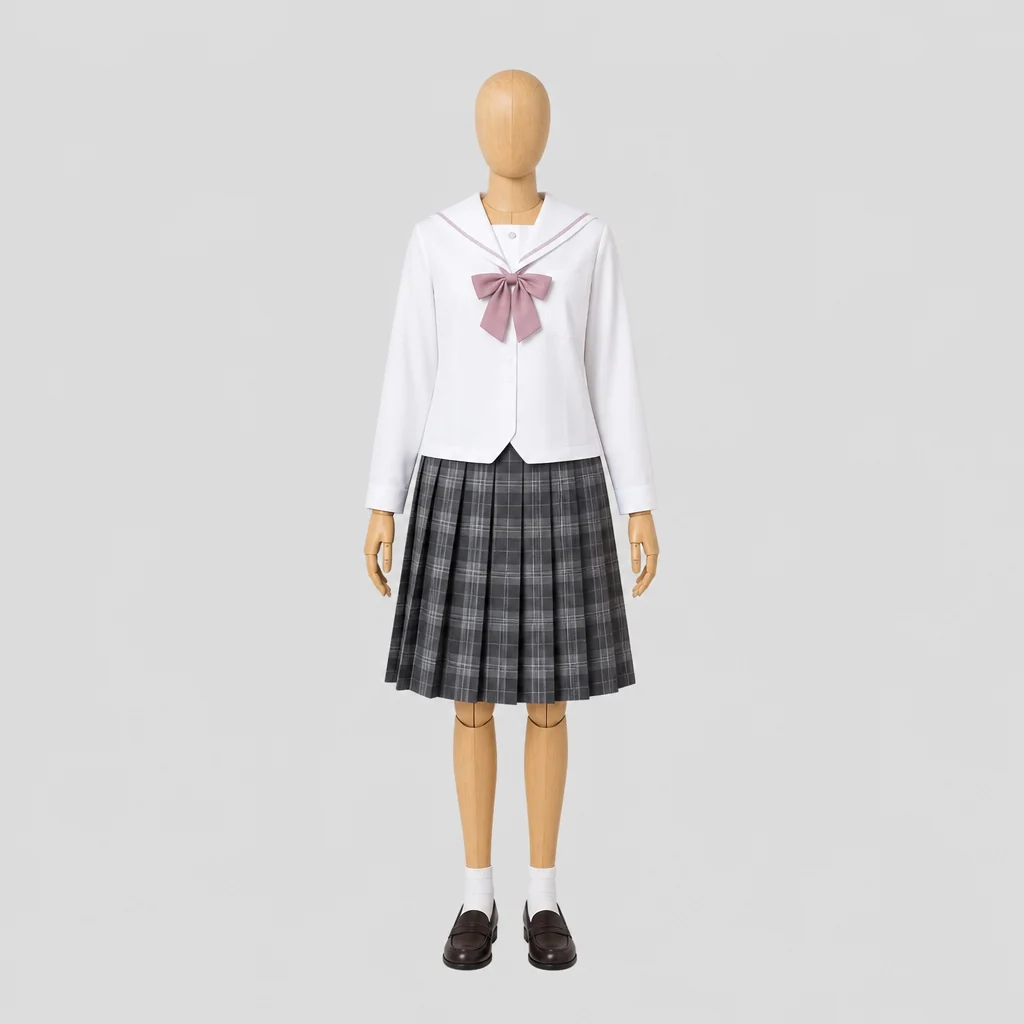 青翔開智高校の制服のイメージ