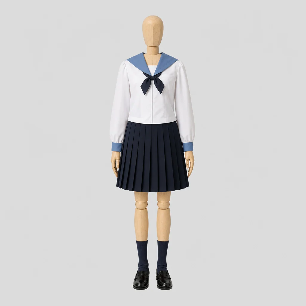 浜田高校の制服のイメージ