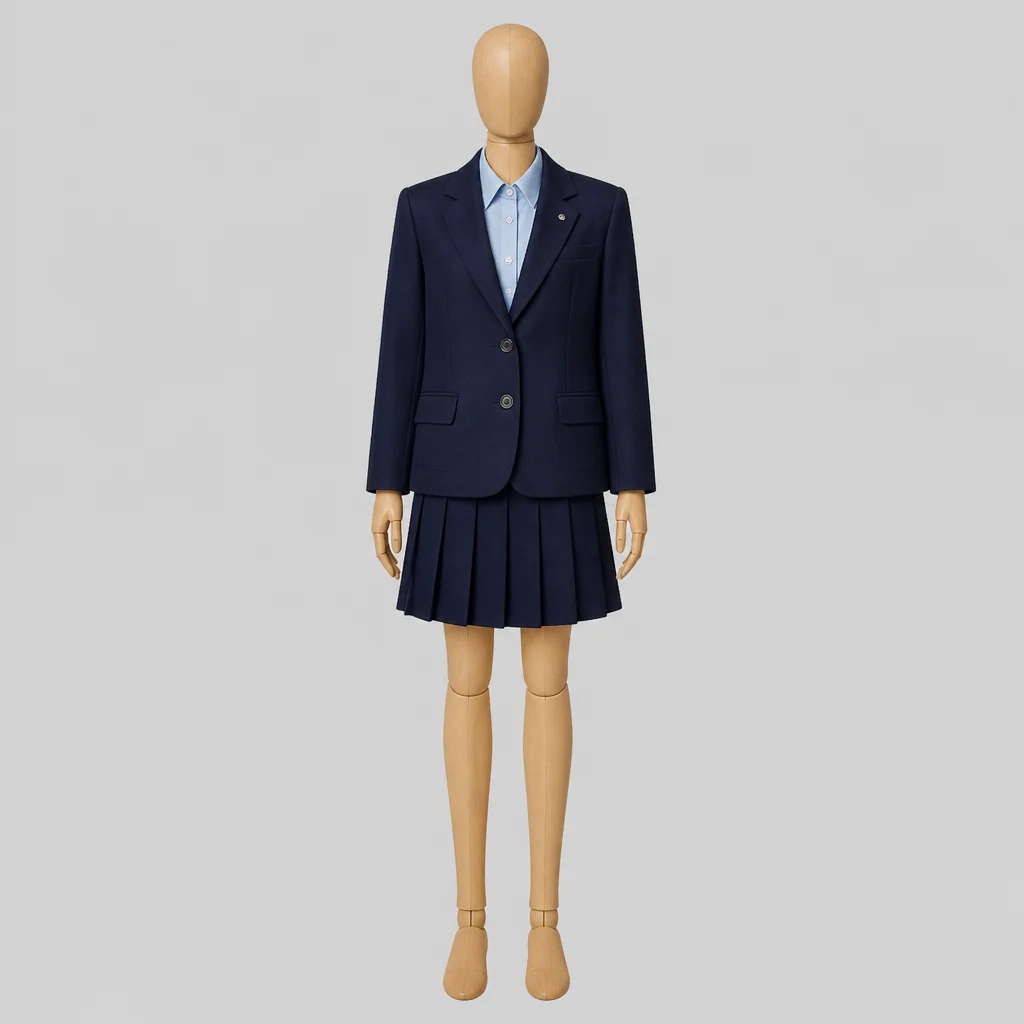 平田高校の女子の制服のイメージ