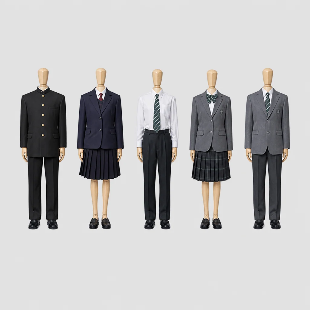 飯南高校の制服のイメージ