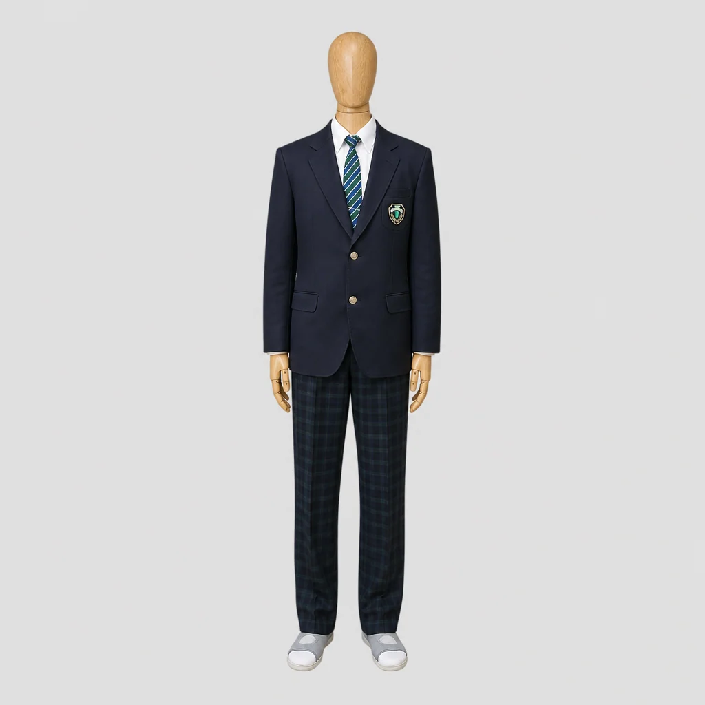 吉賀高校の制服のイメージ