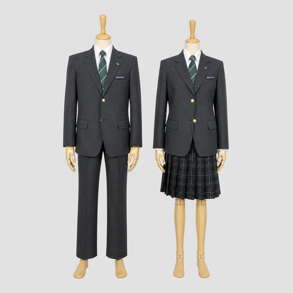 倉敷工業高校の制服のイメージ