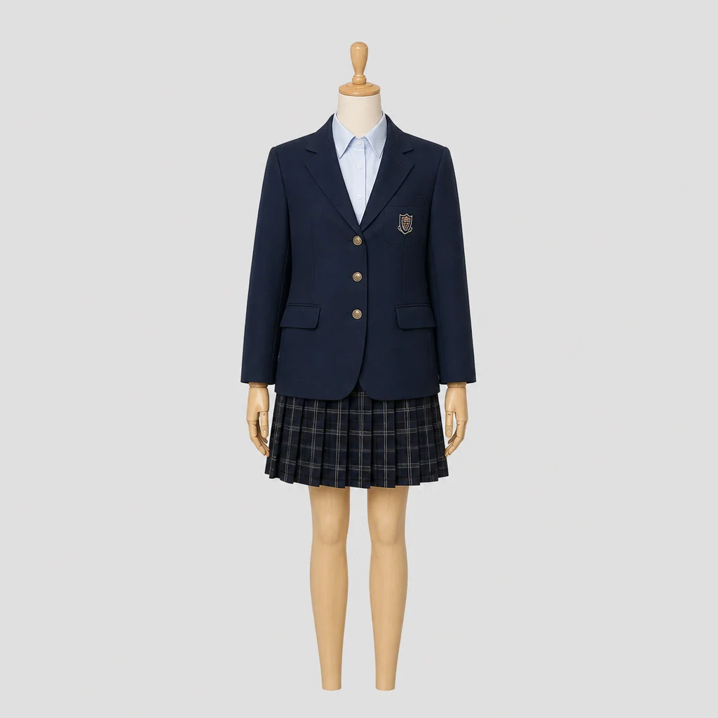 和気閑谷高校の女子の制服のイメージ