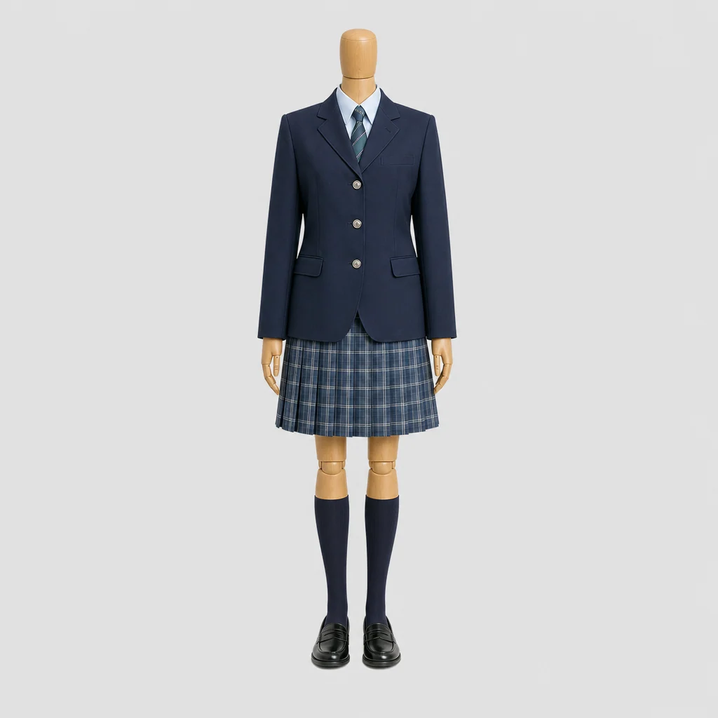 矢掛高校の制服のイメージ