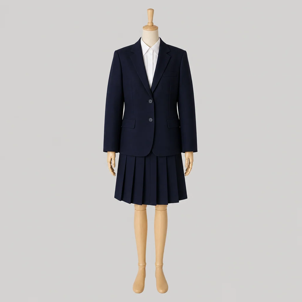 倉敷南高校の女子の制服のイメージ