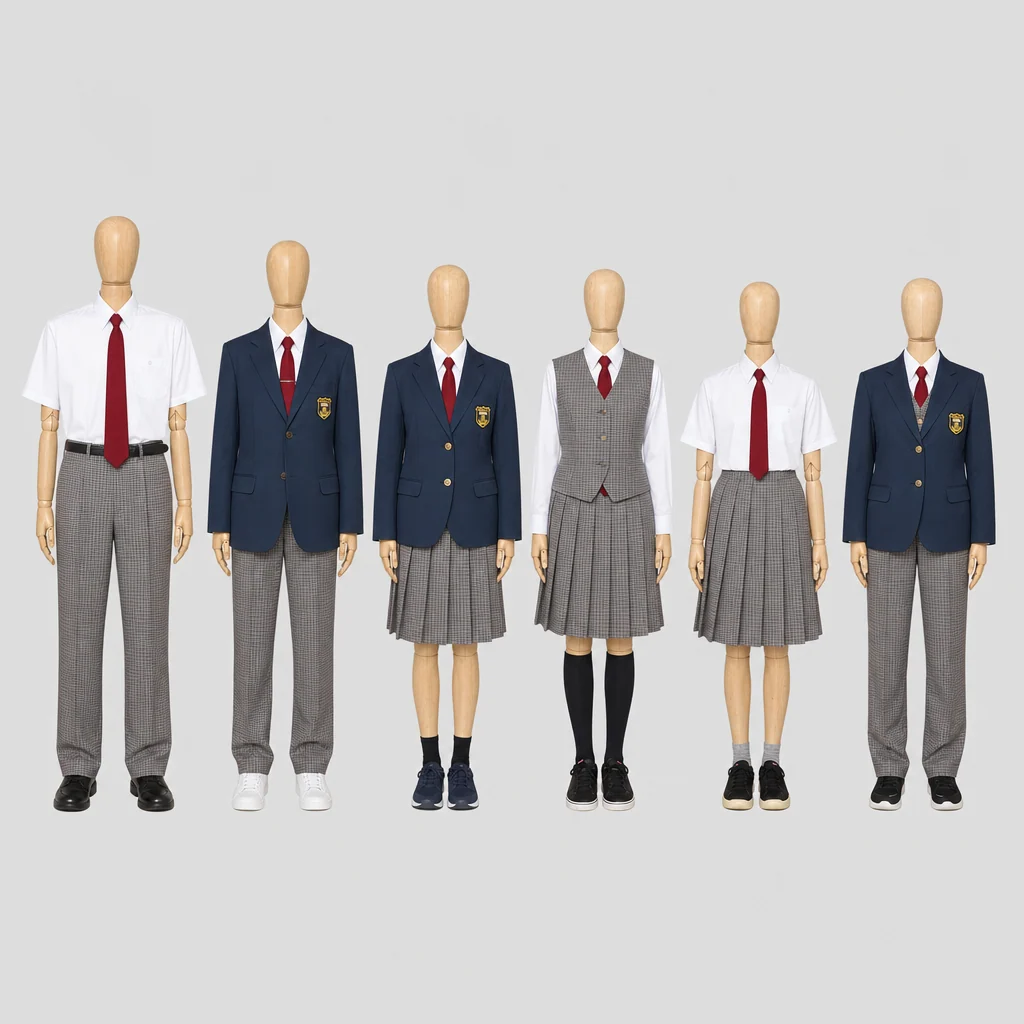 工業高校の制服のイメージ