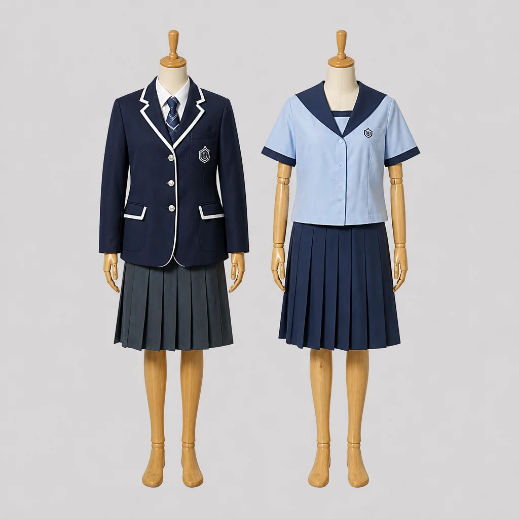 創志学園高校の女子の制服のイメージ