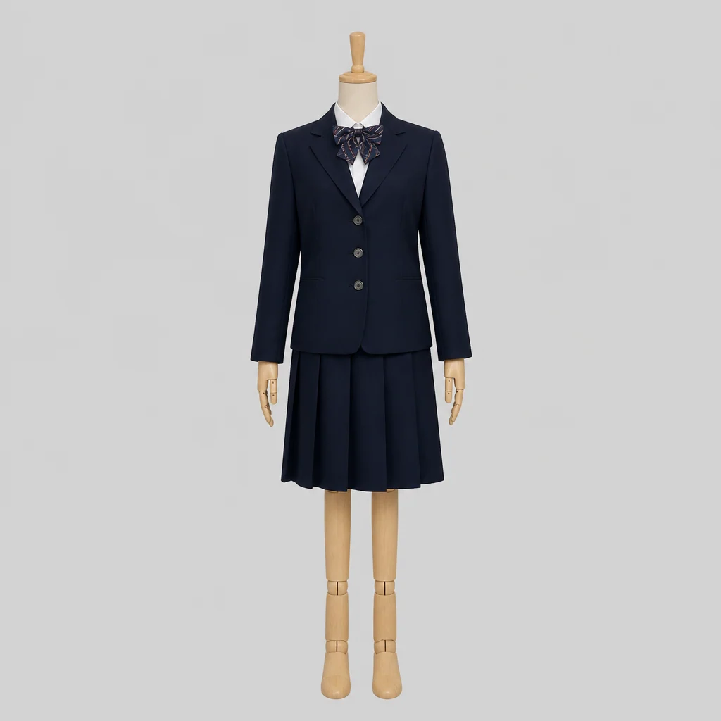 興譲館高校の女子の制服のイメージ