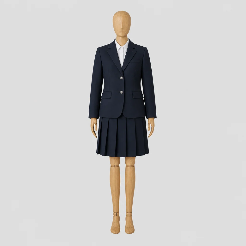 おかやま山陽高校の制服のイメージ