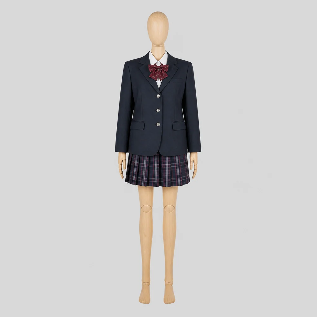 岡山県共生高校の制服のイメージ