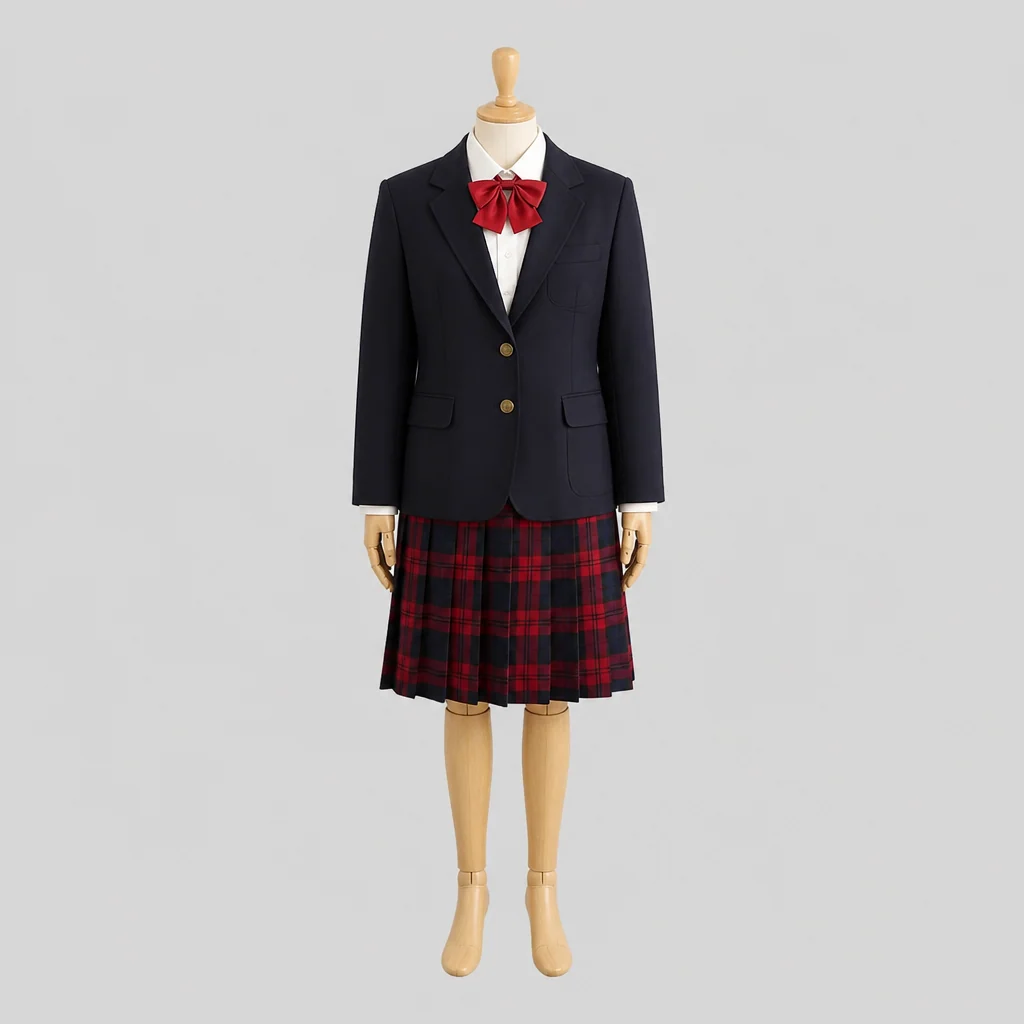 吉備高原学園高校の女子の制服のイメージ