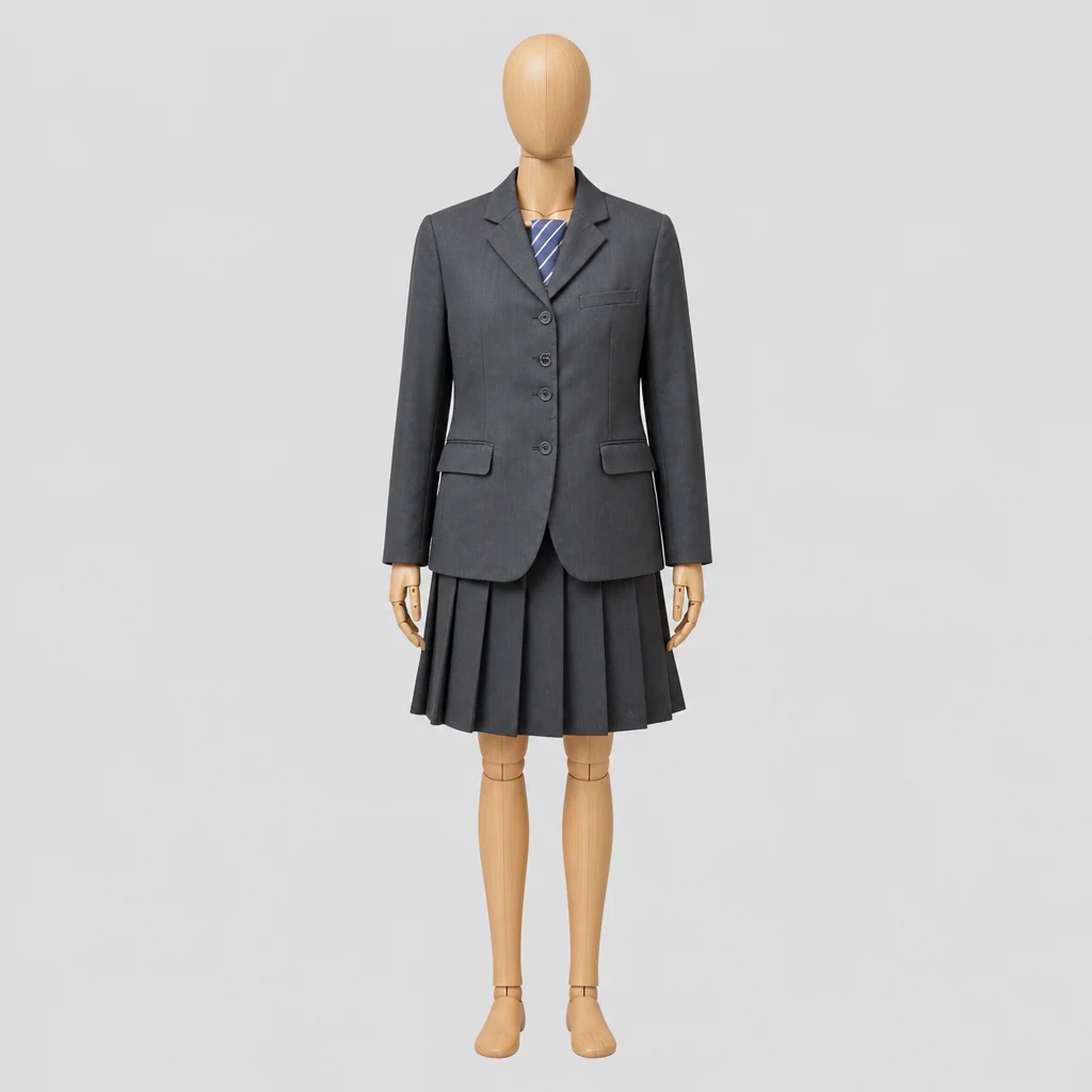 三次青陵高校の女子の制服のイメージ